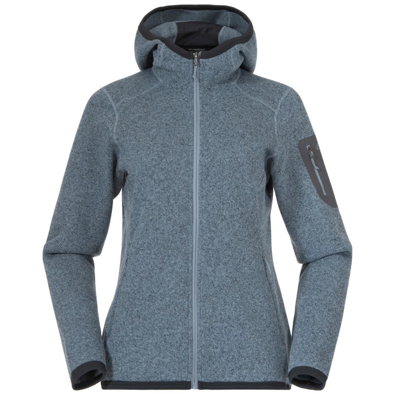 Kamphaug Knitted W Hoodie