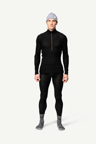 Hovedbilde WOOL MESH 190 ZIP NECK MAN