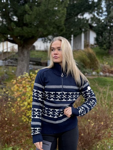 Hovedbilde Dalsbygda Woolmix Halfzip Sweater