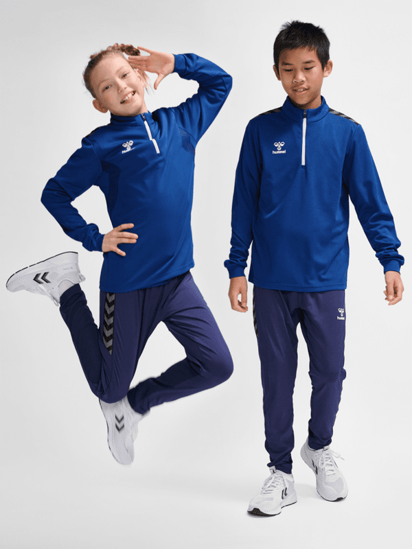 hmlAUTHENTIC HALF ZIP SWEAT KIDS