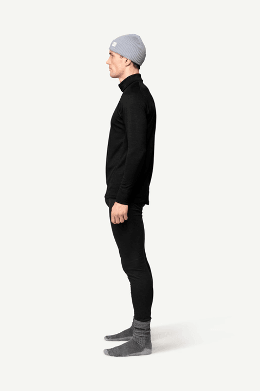 DUO ACTIVE MERINO 205 Z.NECK MAN