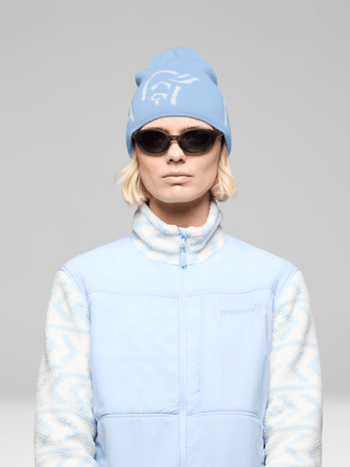 Hovedbilde /29 mid merinoUll logo Beanie