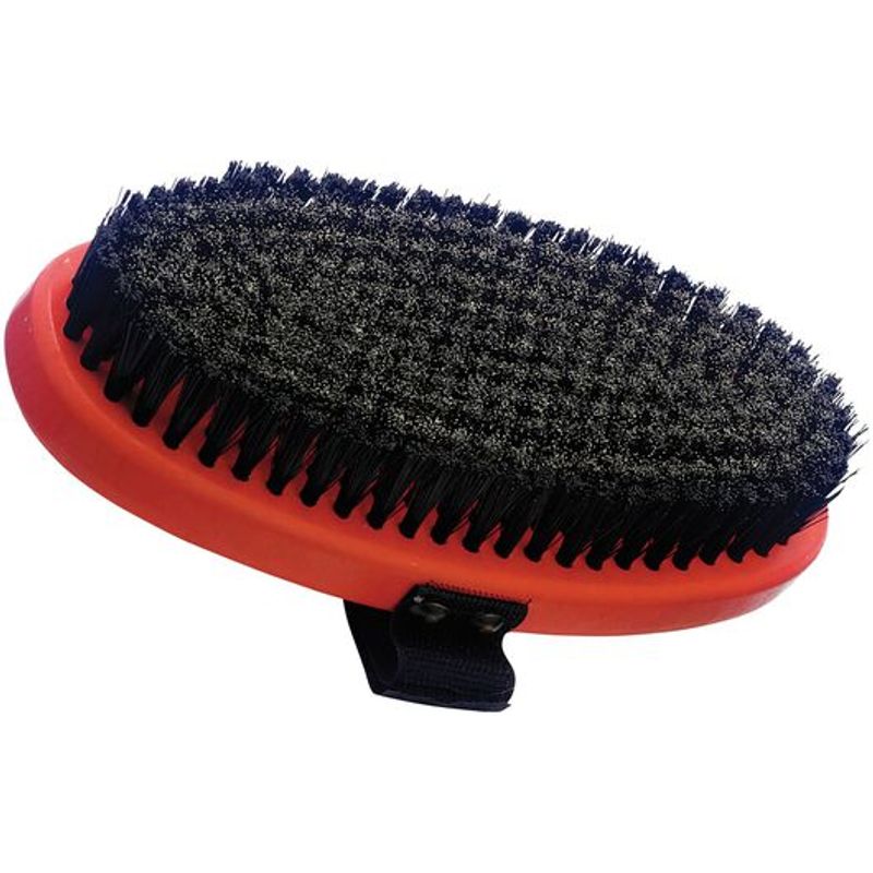 T179O Brush oval, steel