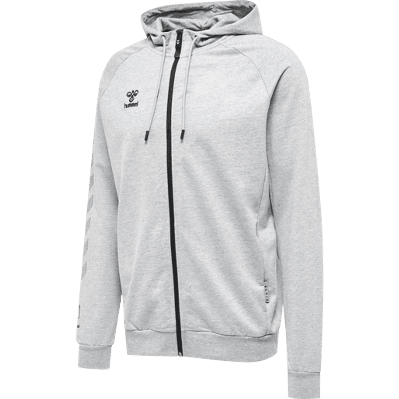 hmlMOVE GRID COTTON ZIP HOODIE